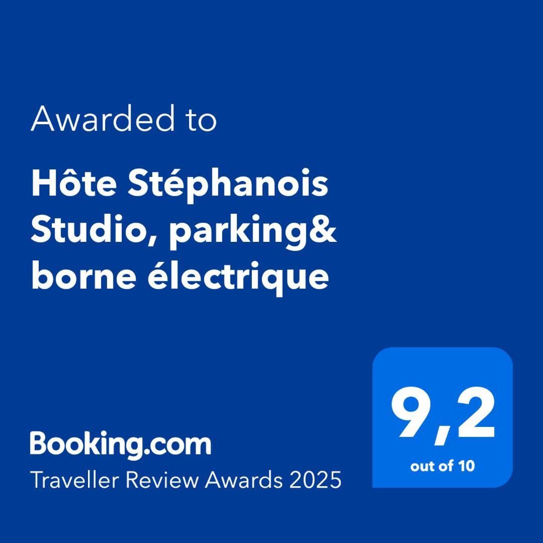 Hote Stephanois Studio, Parking& Borne Electrique Saint-Etienne  Dış mekan fotoğraf